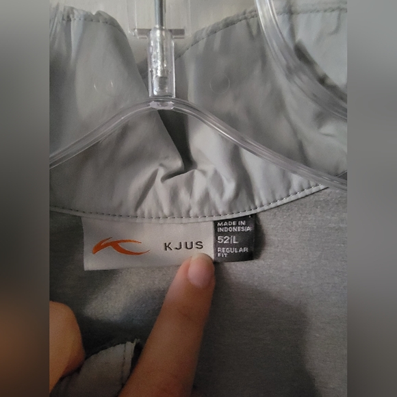 KJUS GREY RADIATION GOLF VEST - Picture 3 of 10